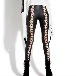 Current mood corset leggings